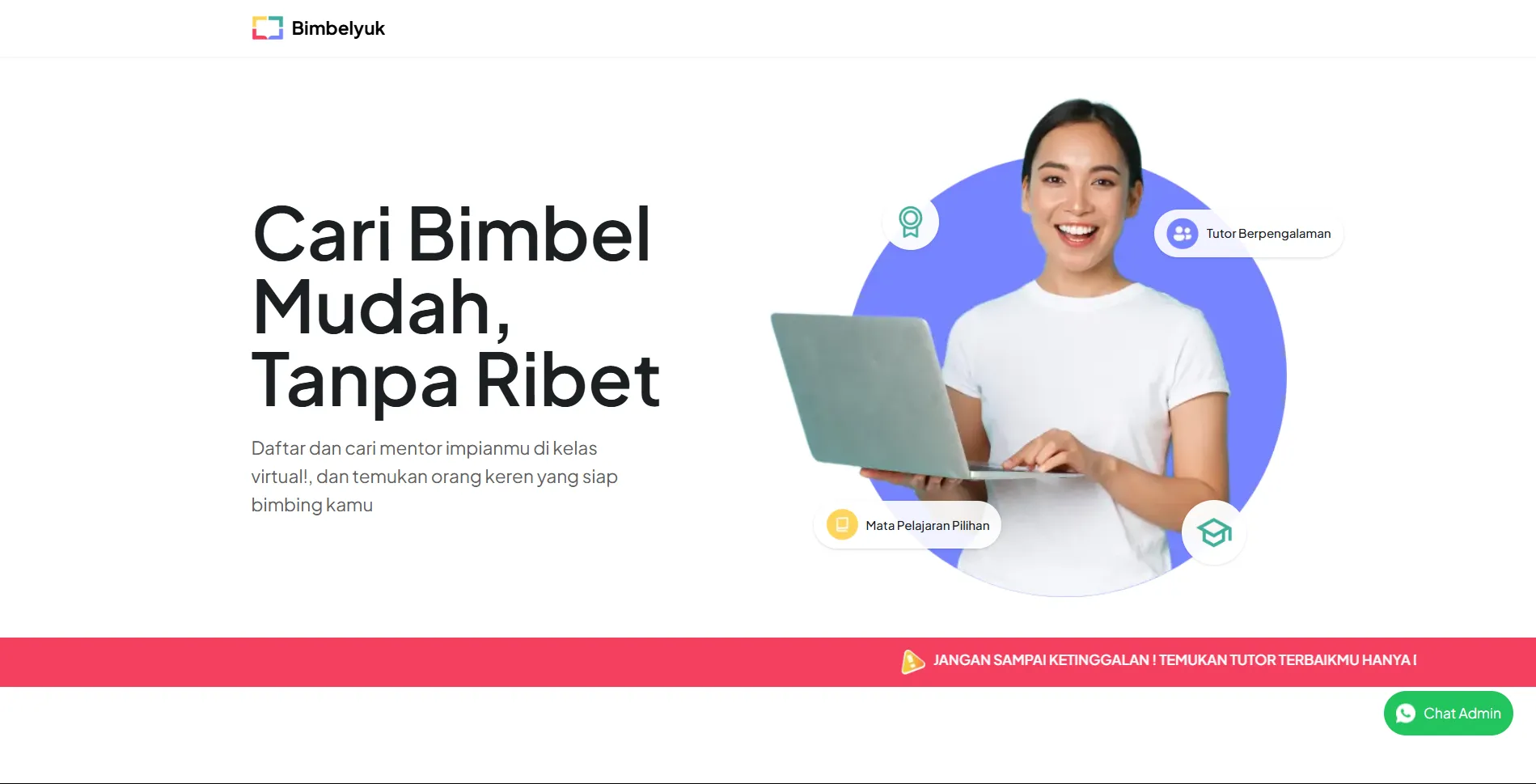 BimbelYuk Landing Page